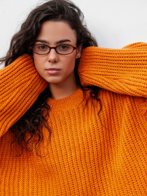 Свитер "Кентукки" свободного кроя Romashka модель 399004503003 Фото