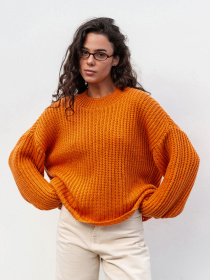 Свитер "Кентукки" свободного кроя Romashka модель 399004503003 Фото