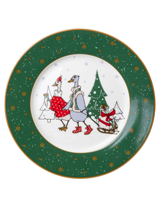 Тарелка закусочная lefard "Family christmas" 20 см 425-207 Китай Lefard үлгі 6907004252074 Фото