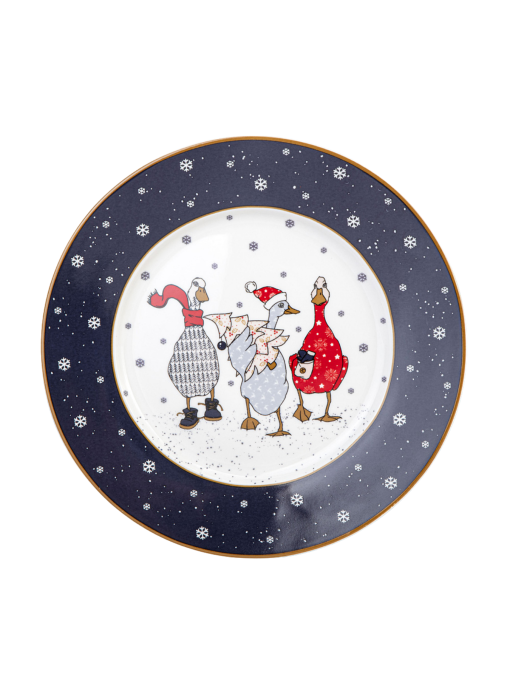 Тарелка закусочная lefard "Family christmas" 20 см 425-122 Китай Lefard үлгі 6907004251220 Фото