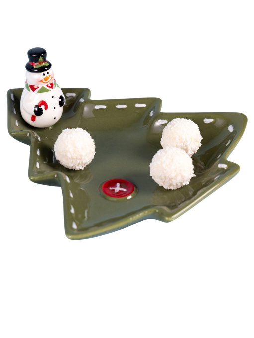 Блюдо сервировочное коллекция "Christmas gift" 16*15,5*8,5 см 230-539 Китай Lefard модель 6907002305390 Фото