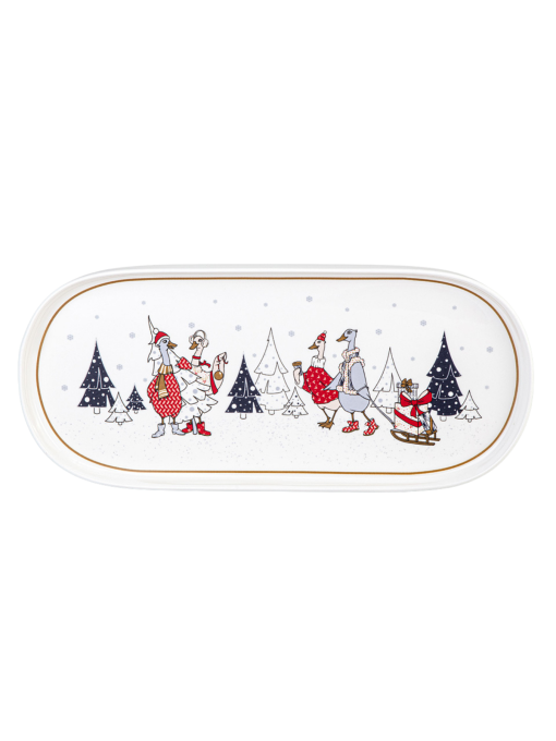 Блюдо овальное lefard "family christmas" 34 см  425-133 Китай Lefard үлгі 6907004251336 Фото