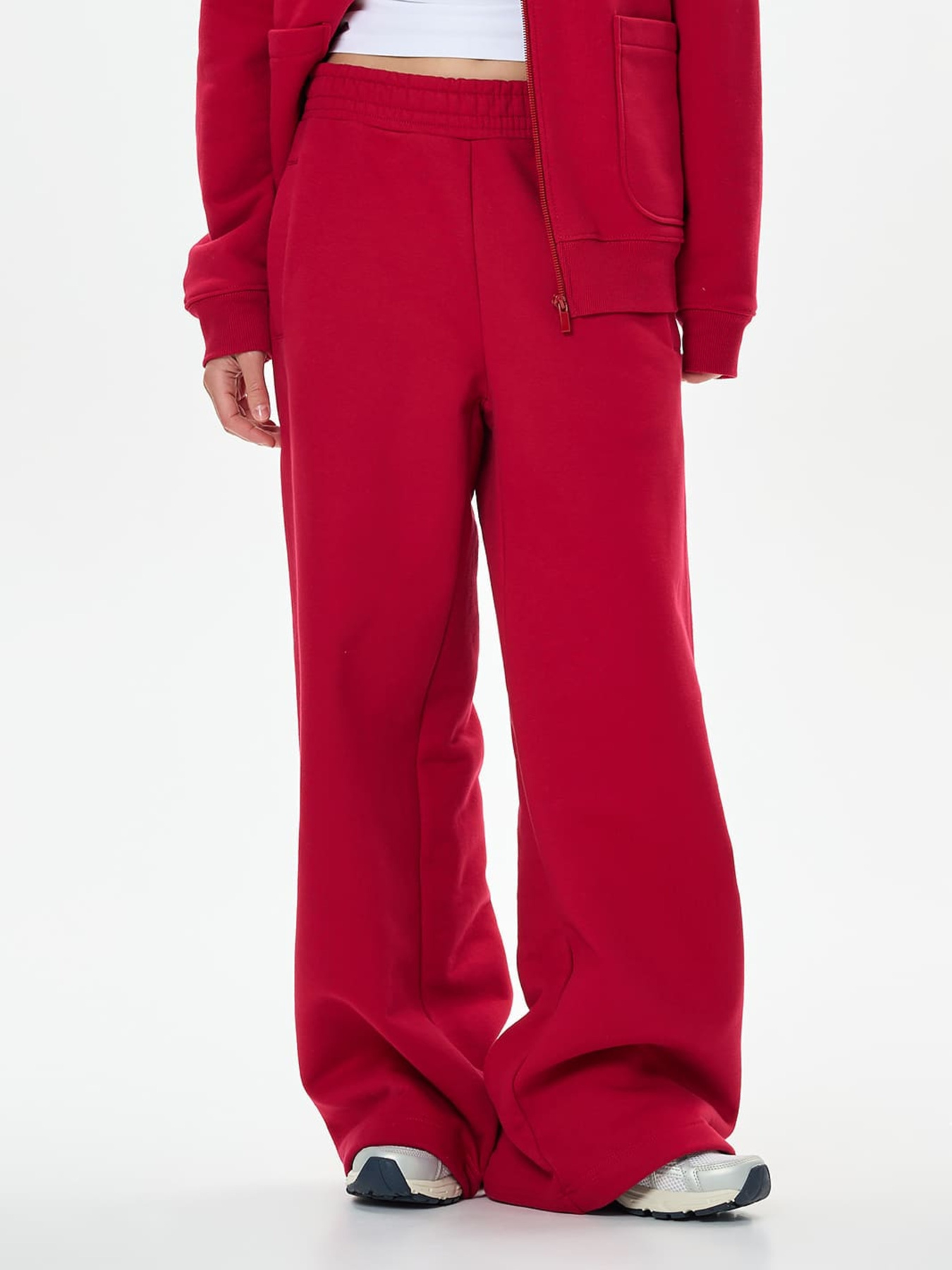 Брюки палаццо Роза модель 241221_red Фото