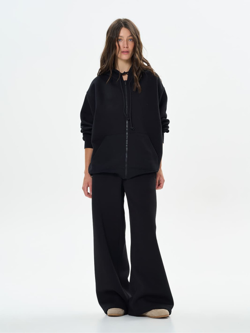 Брюки палаццо Роза модель 241221_black Фото