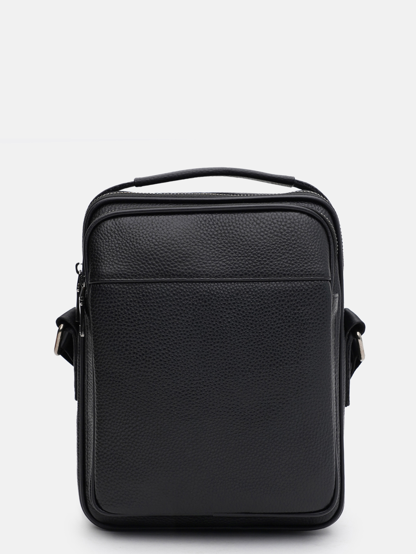 Мессенджер Borsa Leather модель K166389-6bl-black Фото