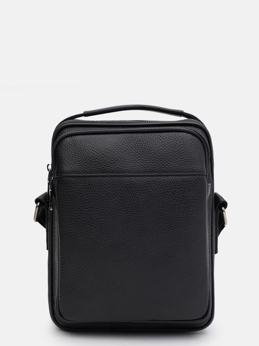 Мессенджер Borsa Leather модель K166389-6bl-black Фото