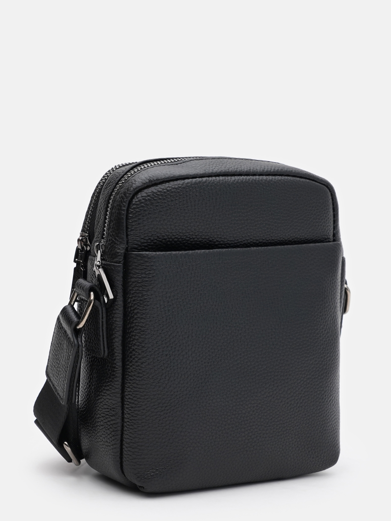 Мессенджер Borsa Leather модель K166365bl-black Фото