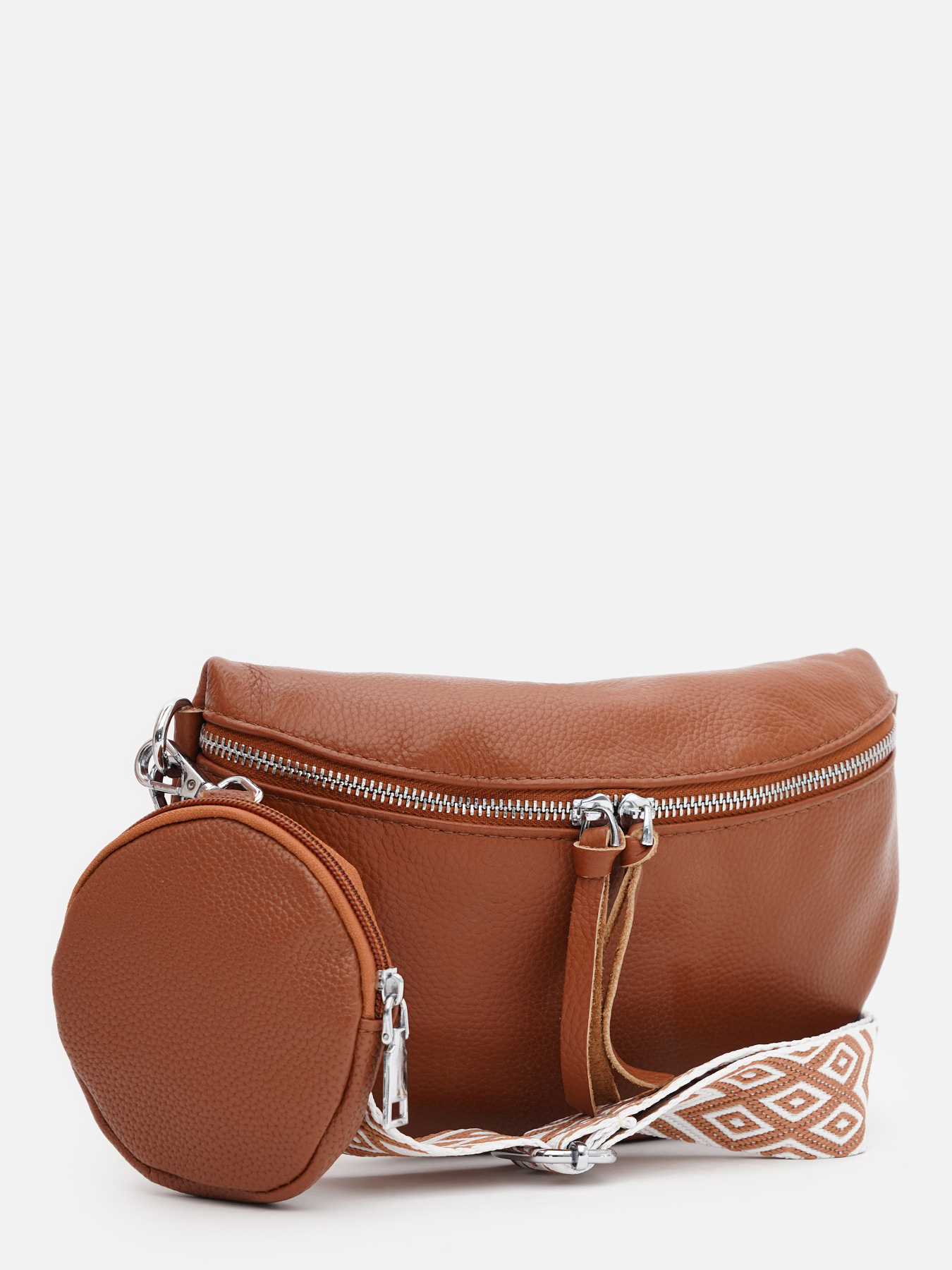 Кросс-боди Borsa Leather модель K15-5813gi-ginger Фото