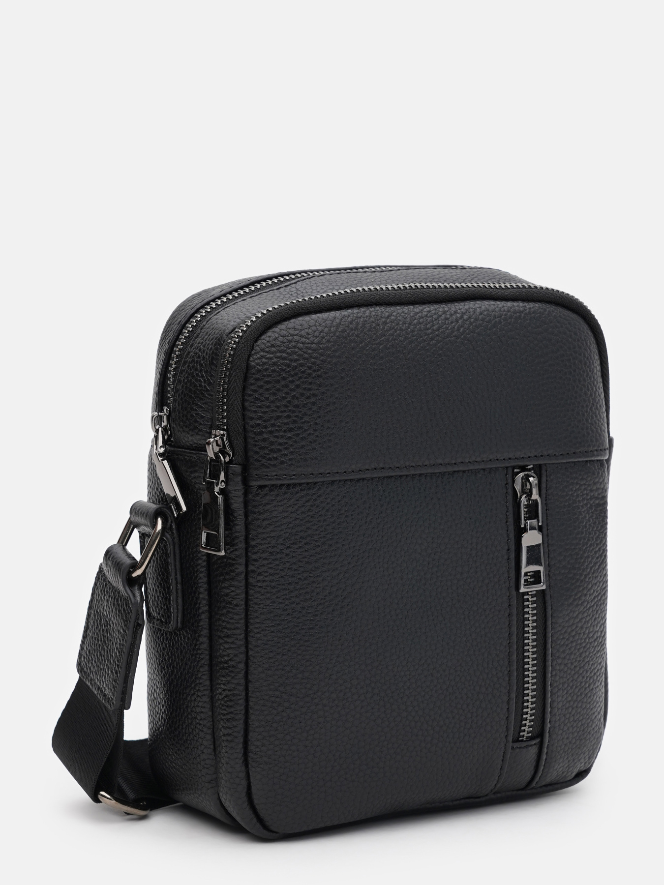 Мессенджер Borsa Leather модель K166370bl-black Фото