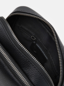 Мессенджер Borsa Leather модель K166370bl-black Фото