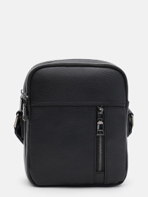 Мессенджер Borsa Leather модель K166370bl-black Фото