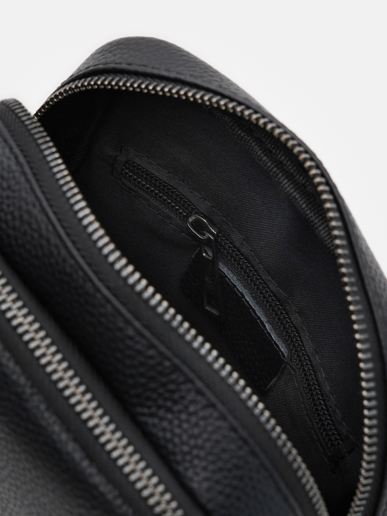 Мессенджер Borsa Leather модель K166370bl-black Фото