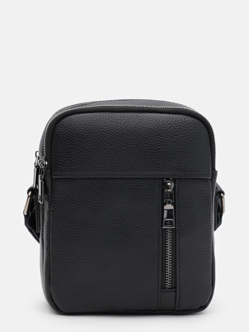 Мессенджер Borsa Leather модель K166370bl-black Фото