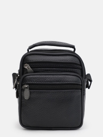 Мессенджер Borsa Leather модель K16685-1bl-black Фото