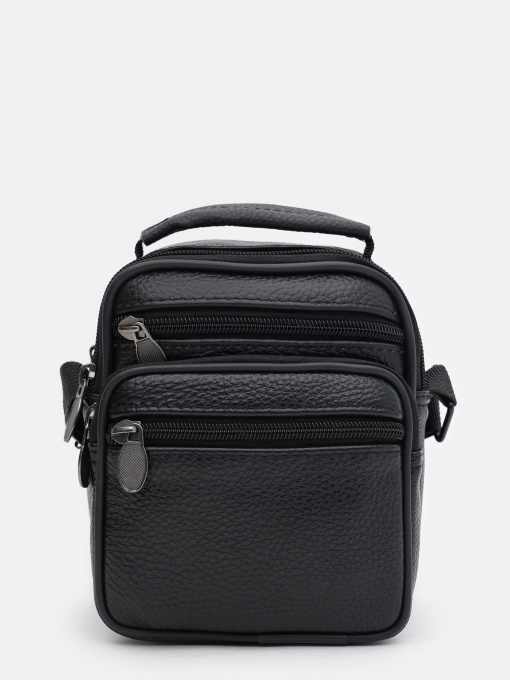 Мессенджер Borsa Leather модель K16685-1bl-black Фото
