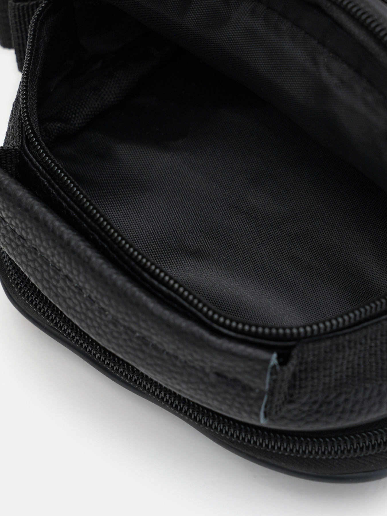 Мессенджер Borsa Leather модель K16685-1bl-black Фото