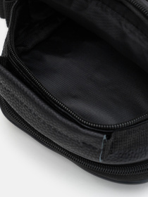 Мессенджер Borsa Leather модель K16685-1bl-black Фото