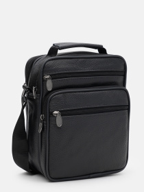 Мессенджер Borsa Leather модель K16685-3bl-black Фото