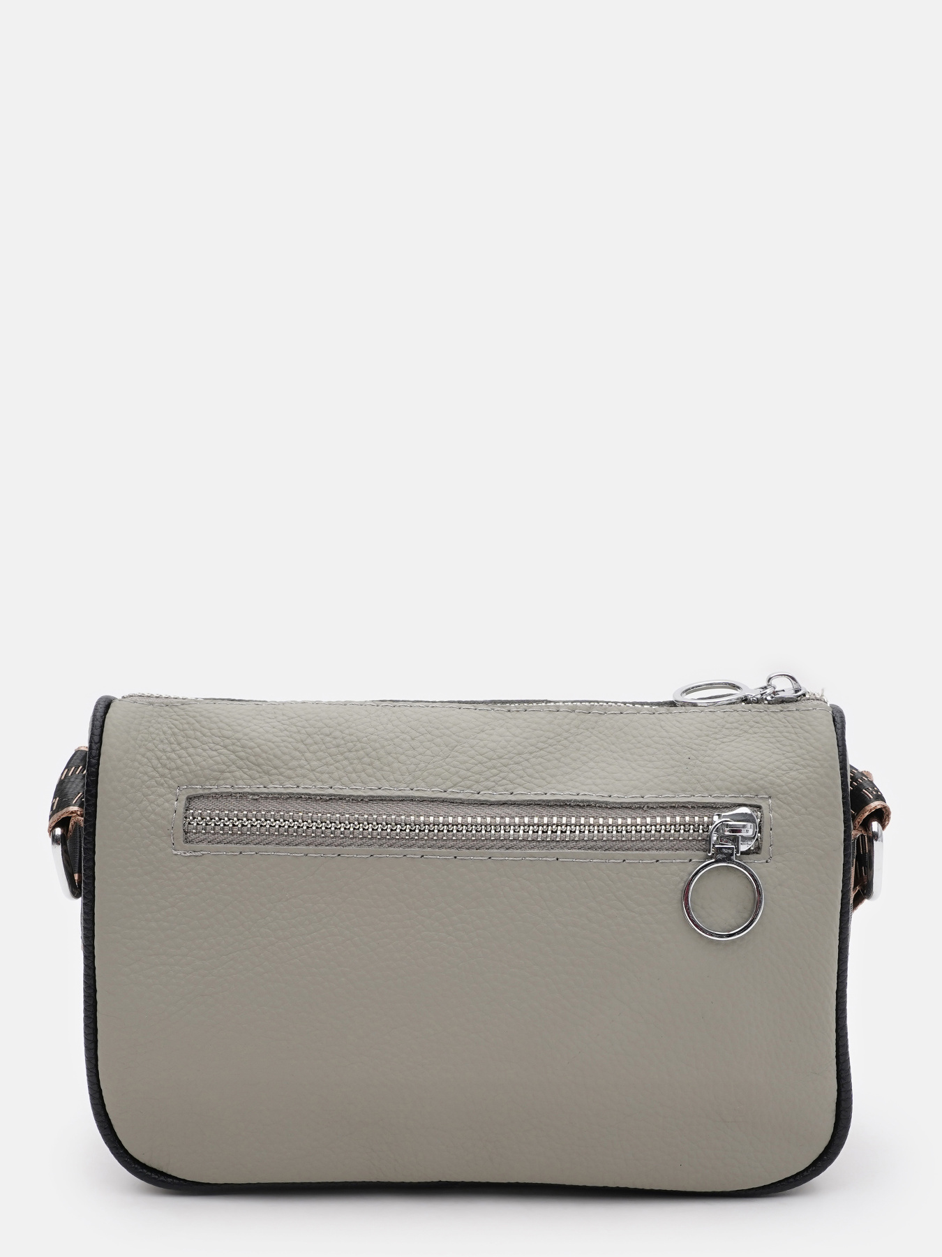 Кросс-боди Borsa Leather модель K121031gr-gray Фото