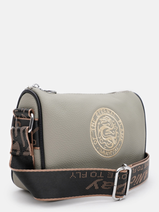 Кросс-боди Borsa Leather модель K121031gr-gray Фото