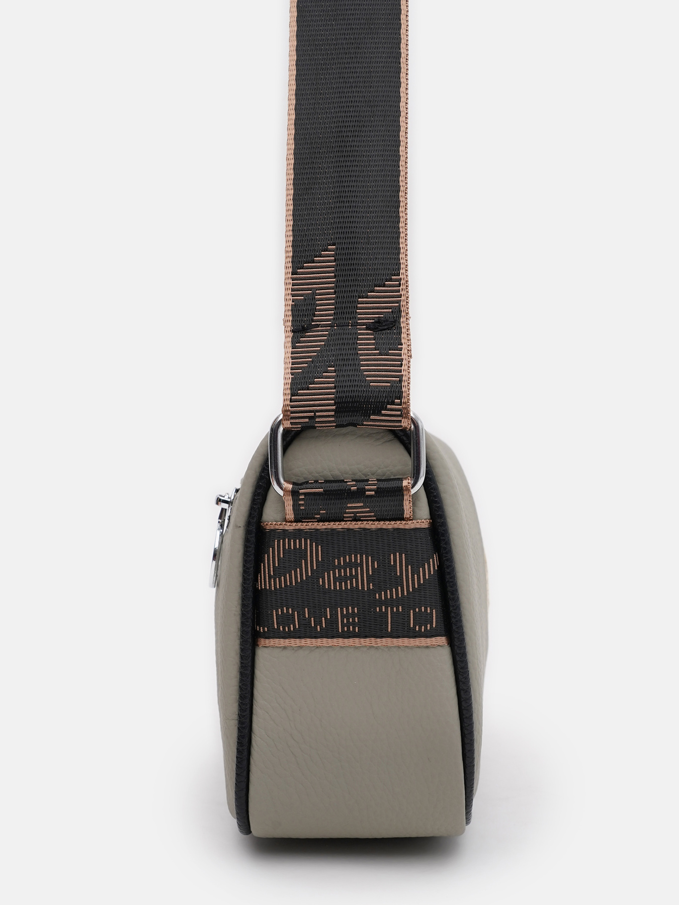 Кросс-боди Borsa Leather модель K121031gr-gray Фото