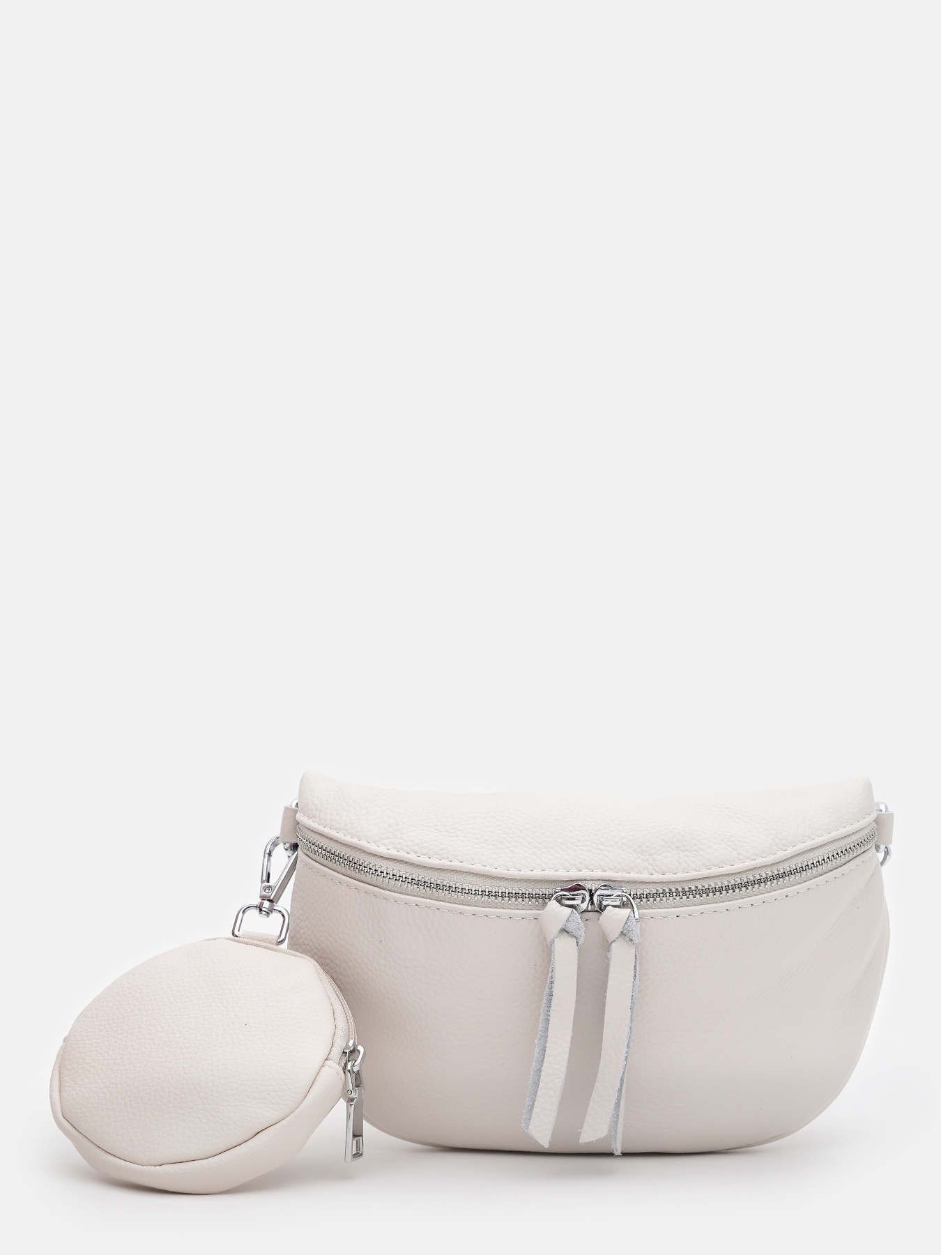 Кросс-боди Borsa Leather модель K15-5813w-white Фото