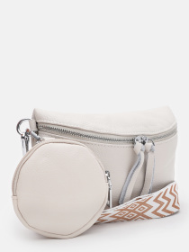 Кросс-боди Borsa Leather модель K15-5813w-white Фото