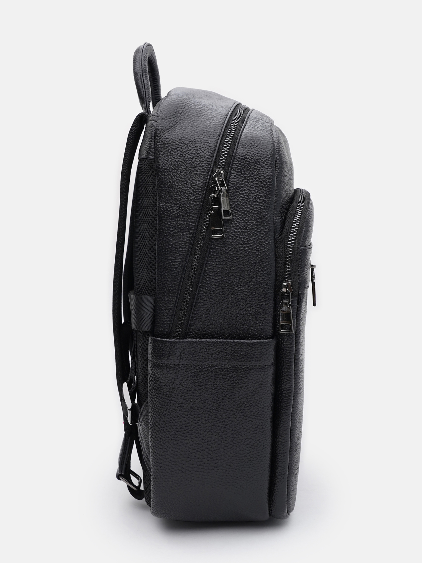 Рюкзак Borsa Leather модель K16613bl-black Фото