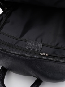 Рюкзак Borsa Leather модель K16613bl-black Фото