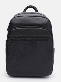 Рюкзак Borsa Leather модель K16613bl-black Фото