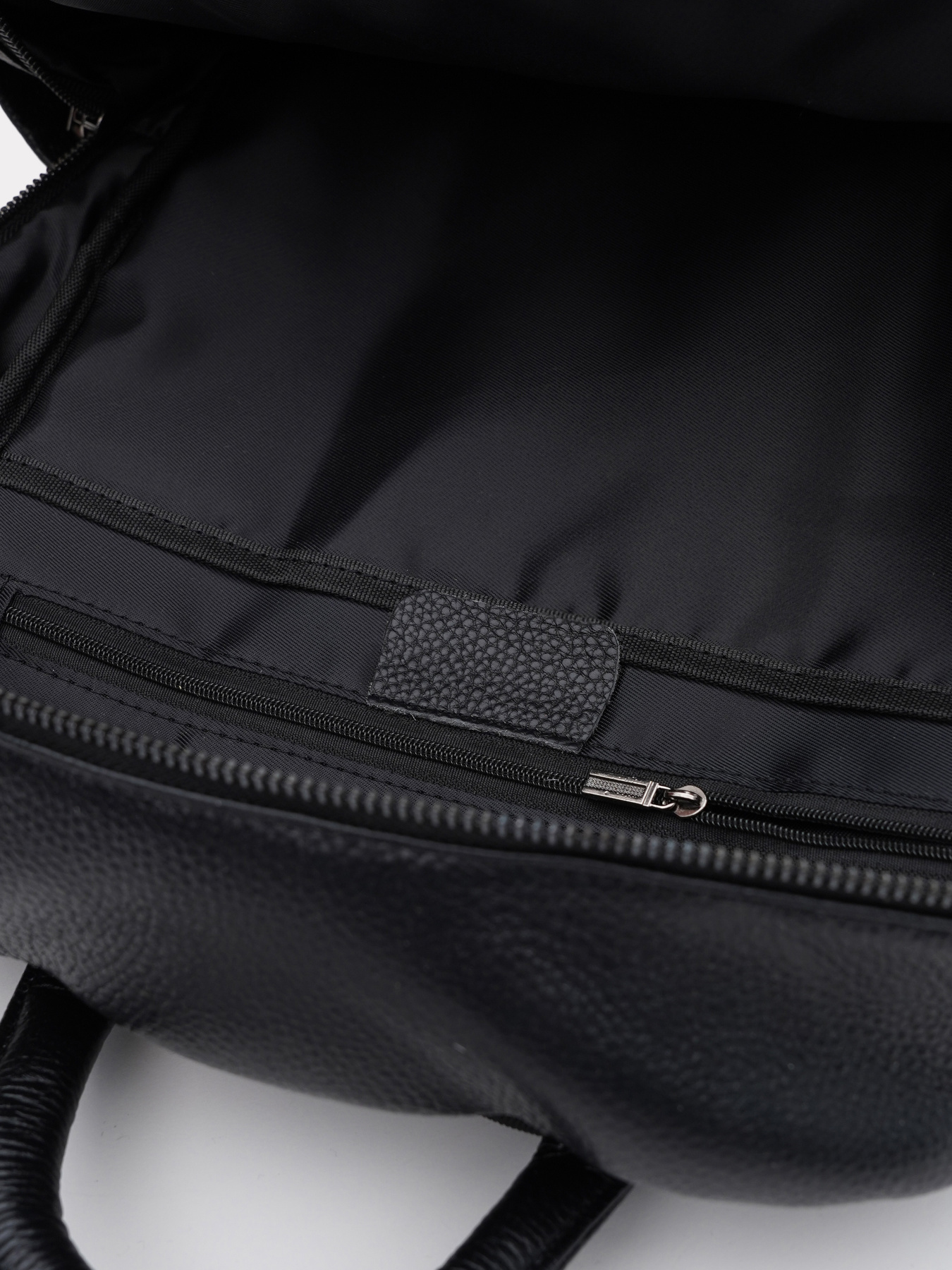 Повседневный рюкзак Borsa Leather модель K16613bl-black Фото