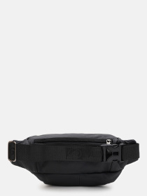 Поясная сумка Borsa Leather модель K1426f-black Фото