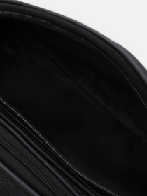 Поясная сумка Borsa Leather модель K1426f-black Фото