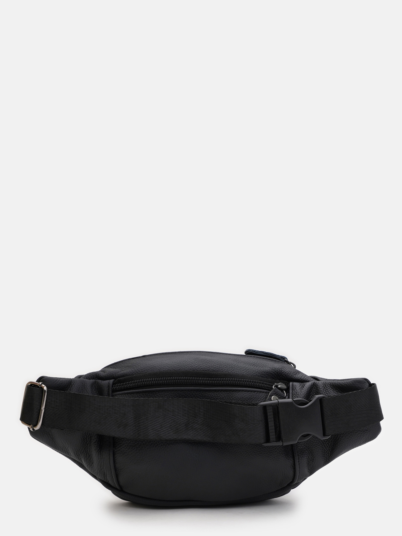 Поясная сумка Borsa Leather модель K1429f-black Фото