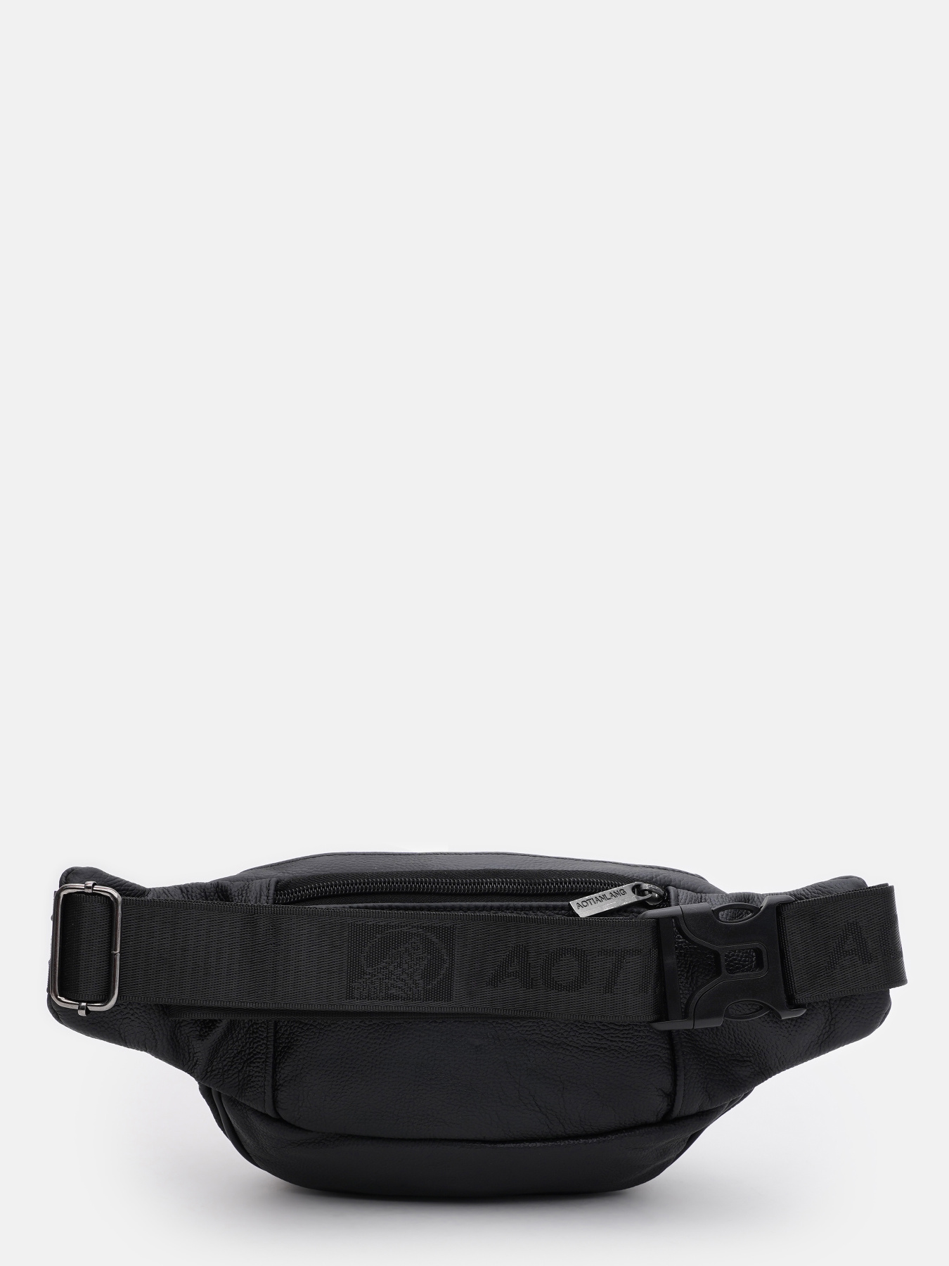 Поясная сумка Borsa Leather модель K1428f-black Фото