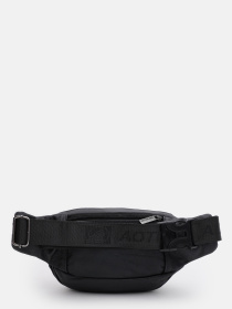 Поясная сумка Borsa Leather модель K1428f-black Фото