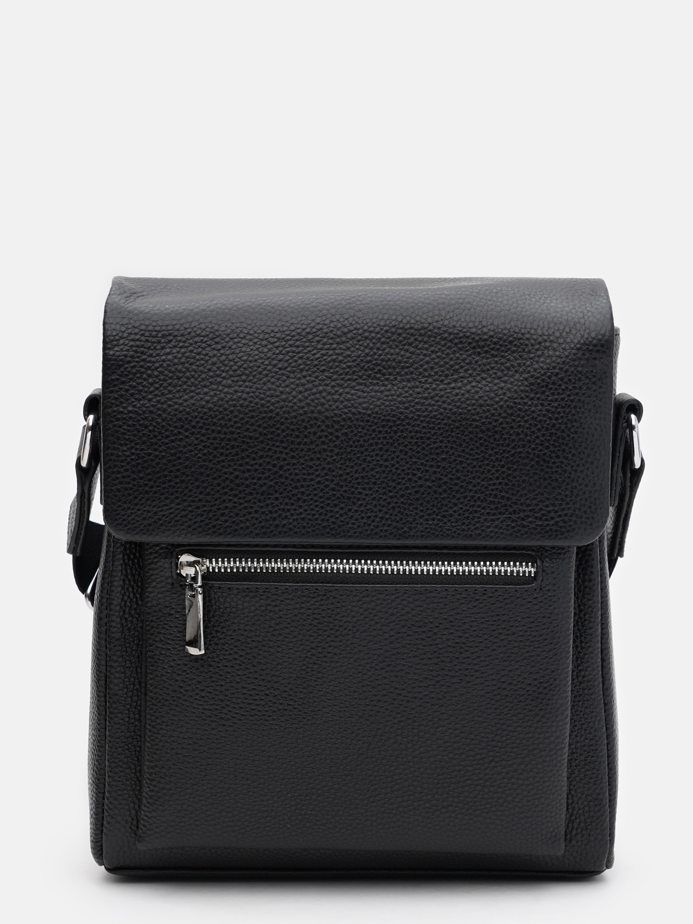 Мессенджер Borsa Leather модель K1608-1bl-black Фото