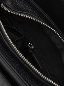 Мессенджер Borsa Leather модель K1608-1bl-black Фото