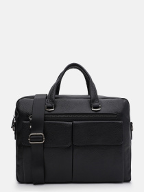 Портфель Borsa Leather модель K166457bl-black Фото