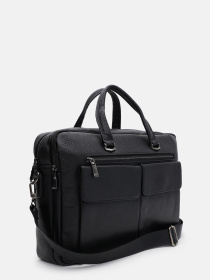 Портфель Borsa Leather модель K166457bl-black Фото