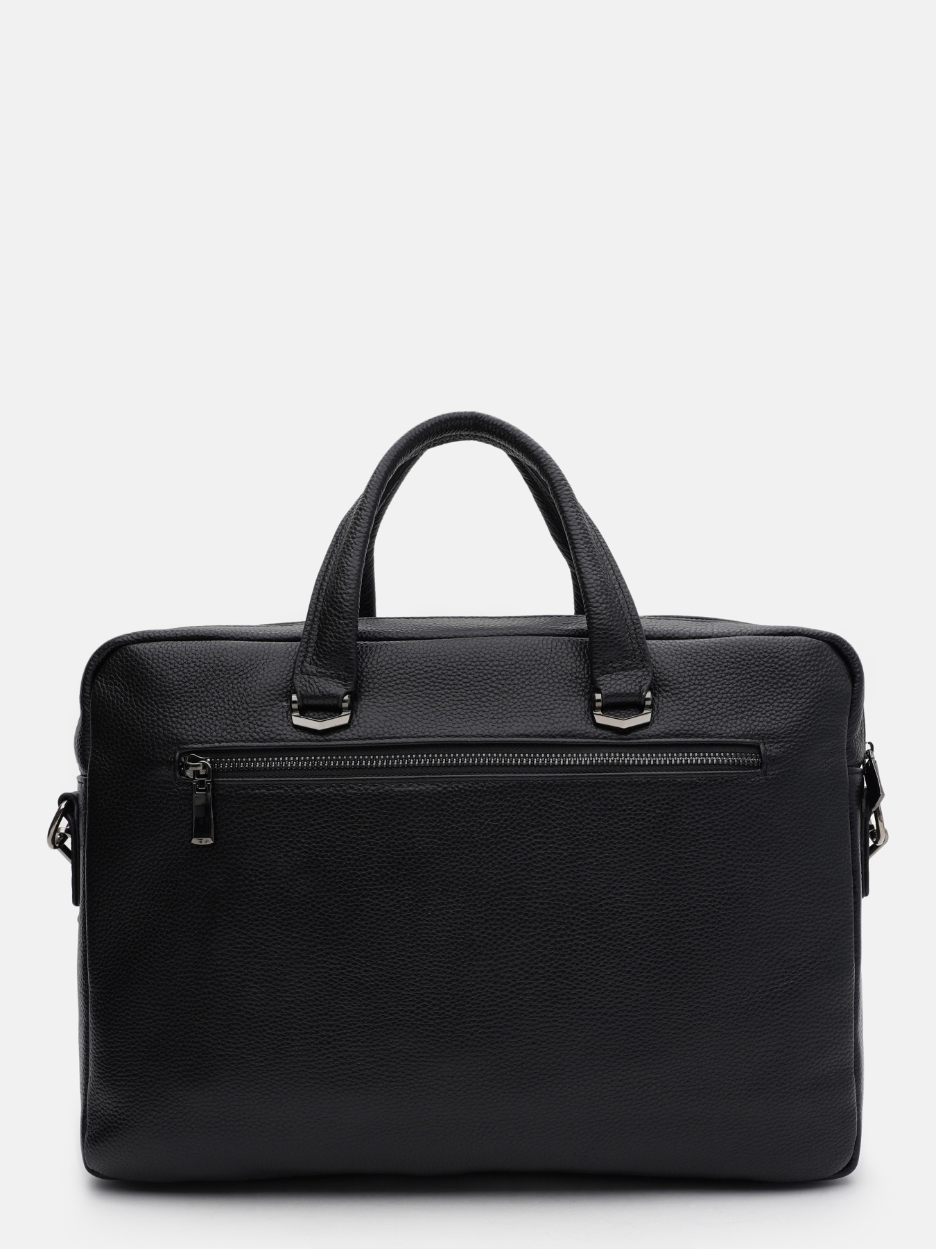 Портфель Borsa Leather модель K166457bl-black Фото