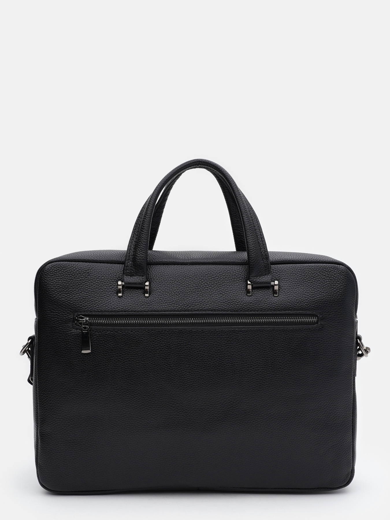 Сумка для ноутбука Borsa Leather модель K166442bl-black Фото