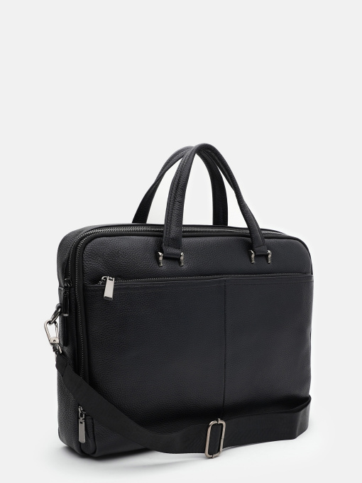 Сумка для ноутбука Borsa Leather модель K166442bl-black Фото