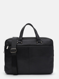 Сумка для ноутбука Borsa Leather модель K166442bl-black Фото