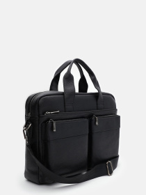 Сумка для ноутбука Borsa Leather модель K166451bl-black Фото