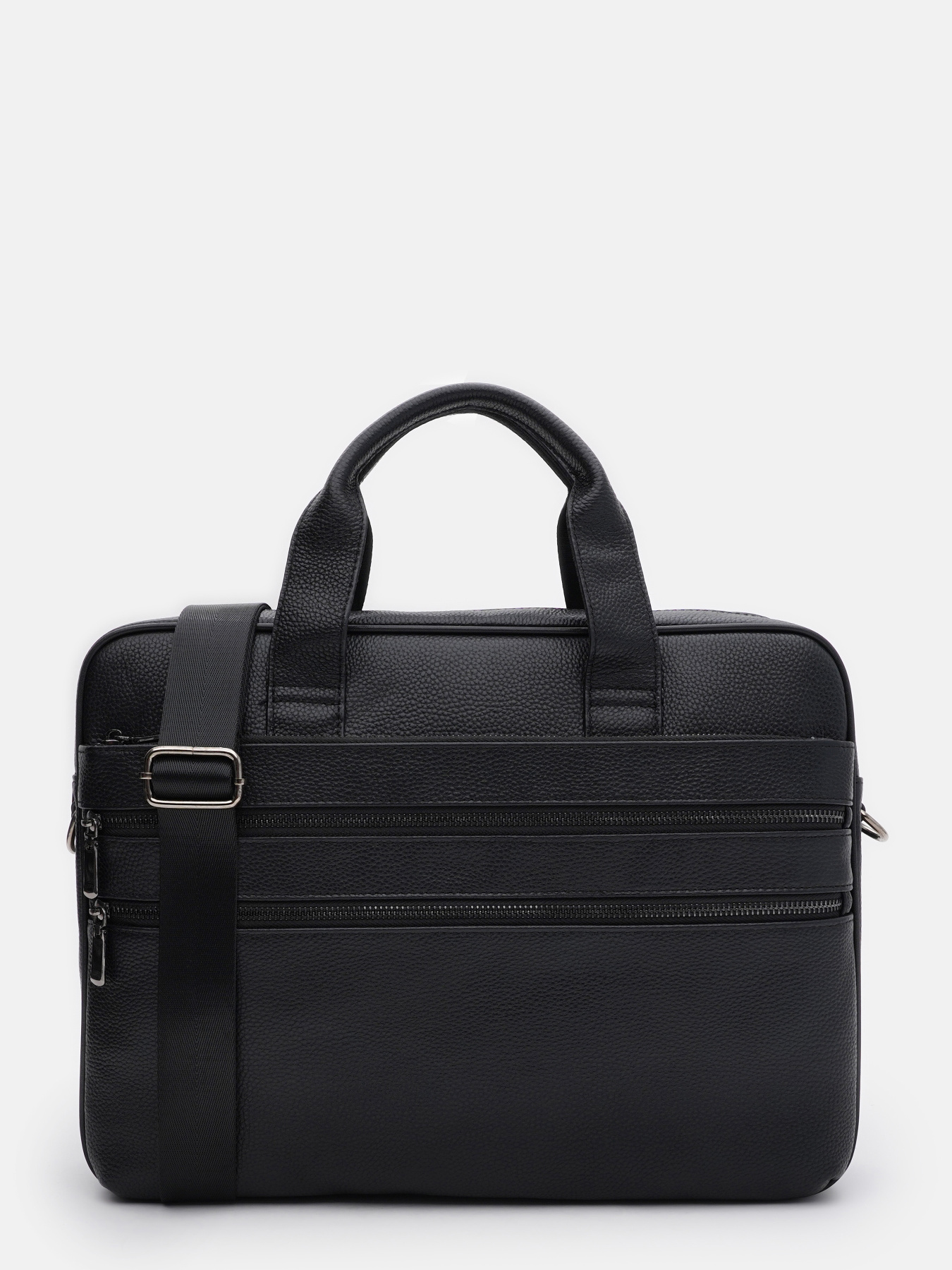 Сумка для ноутбука Borsa Leather модель K166458bl-black Фото