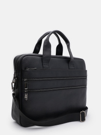 Сумка для ноутбука Borsa Leather модель K166458bl-black Фото