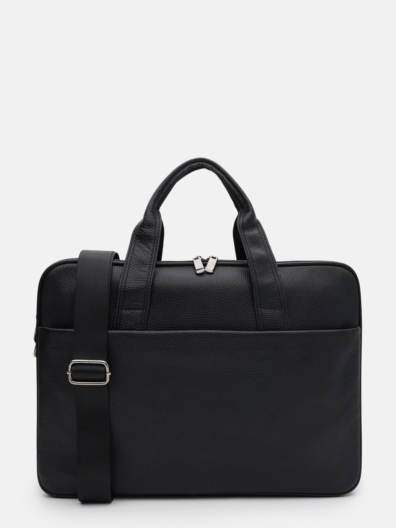 Сумка для ноутбука Borsa Leather модель K166453bl-black Фото