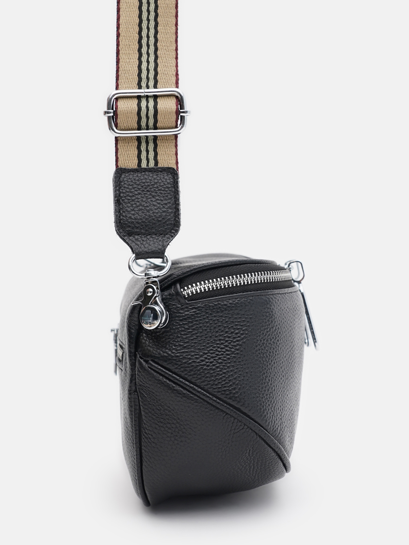 Кросс-боди Borsa Leather модель K12228bl-black Фото