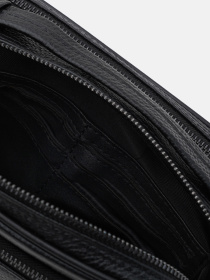 Сумка-органайзер Borsa Leather модель K166030bl-black Фото